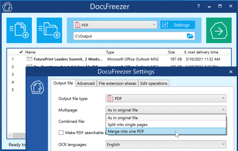 download the new for ios DocuFreezer 5.0.2308.16170